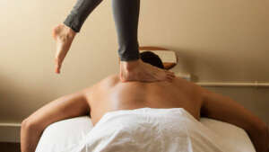 Ashiatsu Bar Therapy at Deep Tissue Massage Houston