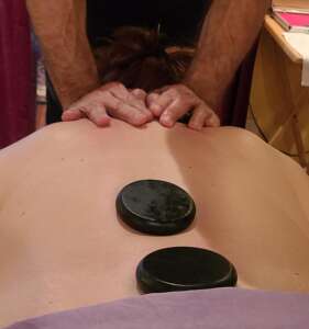 Hot Stone Add-on at Deep Tissue Massage